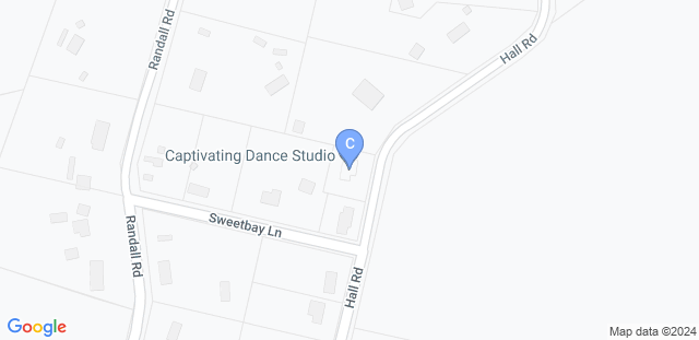 Map to Captivating Dance Studio